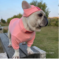 Pet appare bouledogue français accessoires chapeaux vêtements pour chiens